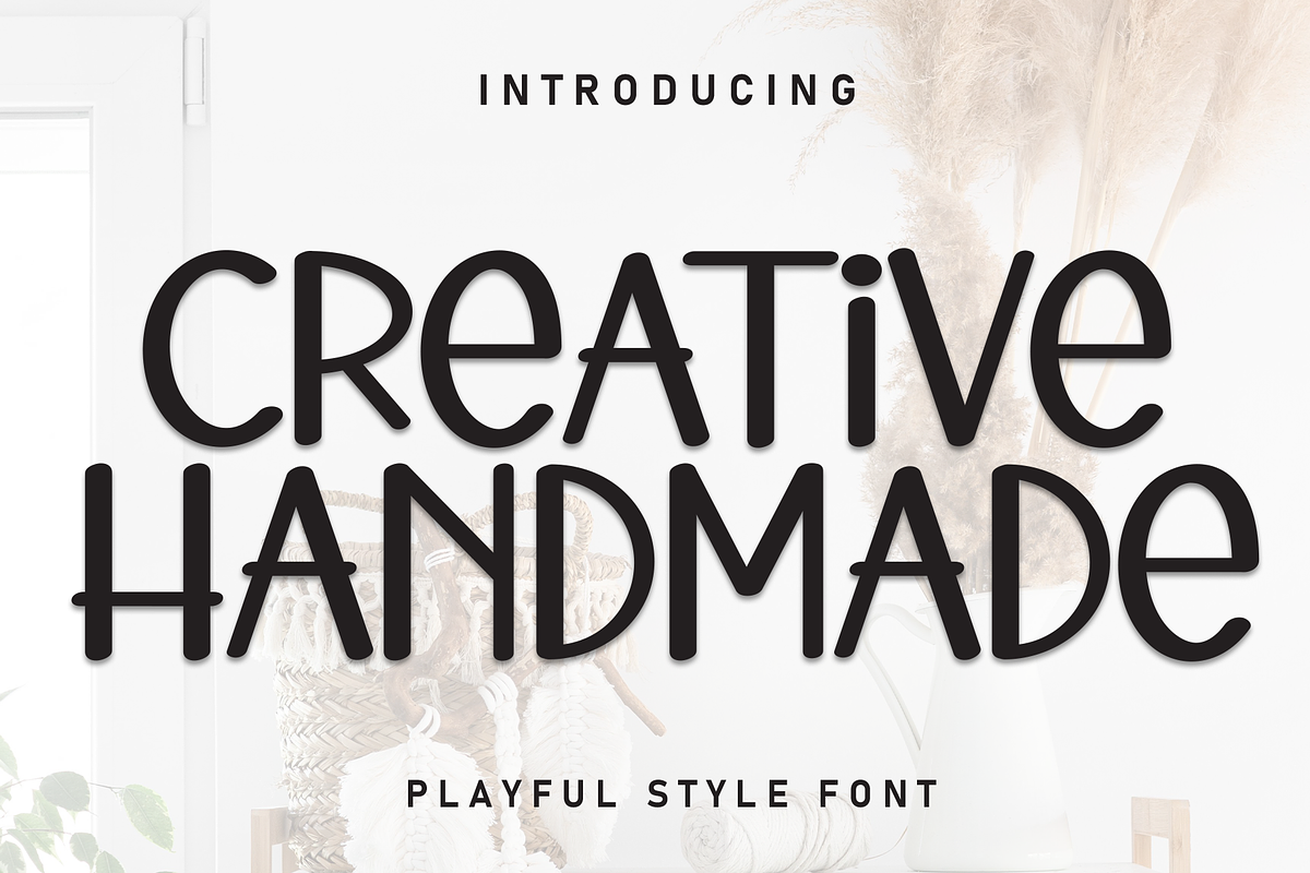 Creative Handmade | Script Font, a Script Font by Scratchones (Photo 1 of 8)