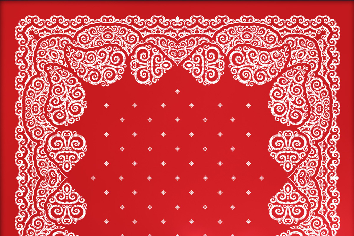Bandanna print design set (vector), a Pattern Graphic by Bakhtiozin art graphic (Photo 2 of 8)