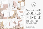 5x7CardEnvelopeMockupBundle Canvab32, an Advertising Mockup by PawMockups (Thumbnail 1 of 12)