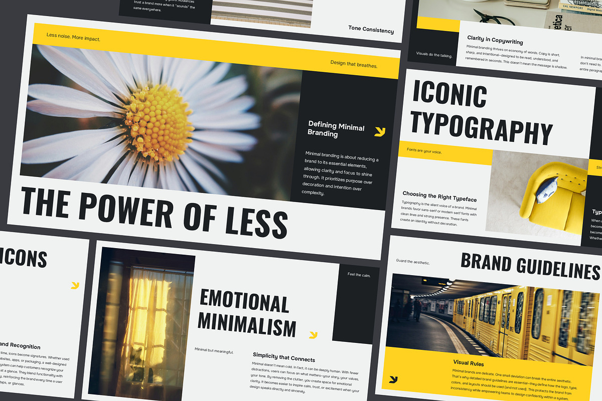 Minimal Brand Presentation