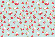 Shabby Chic Rose Digital Paper pack, a Pattern Graphic by GraphicMarket (Thumbnail 2 of 5)
