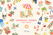 Whimsical Summer collection, a Seasonal Illustration by Polli Deeva (Thumbnail 1 of 13)