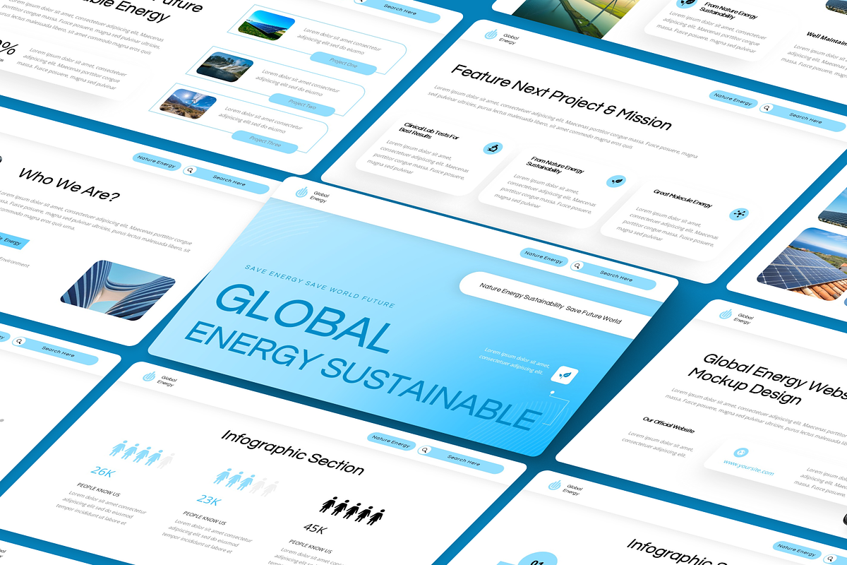 Global Energy Sustainability, a Presentation Template by SquidPixey (Photo 6 of 6)