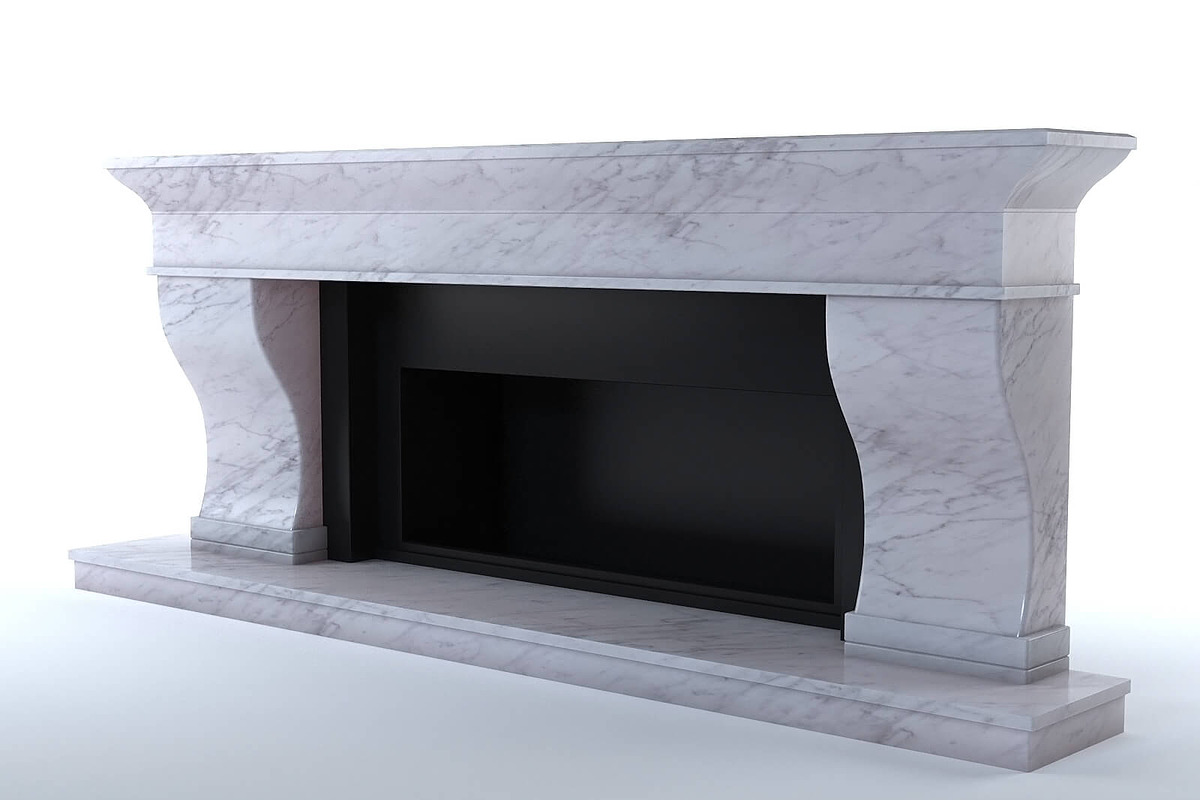 Marble fireplace, a Furniture 3D Model by RC graphics (Photo 1 of 2)