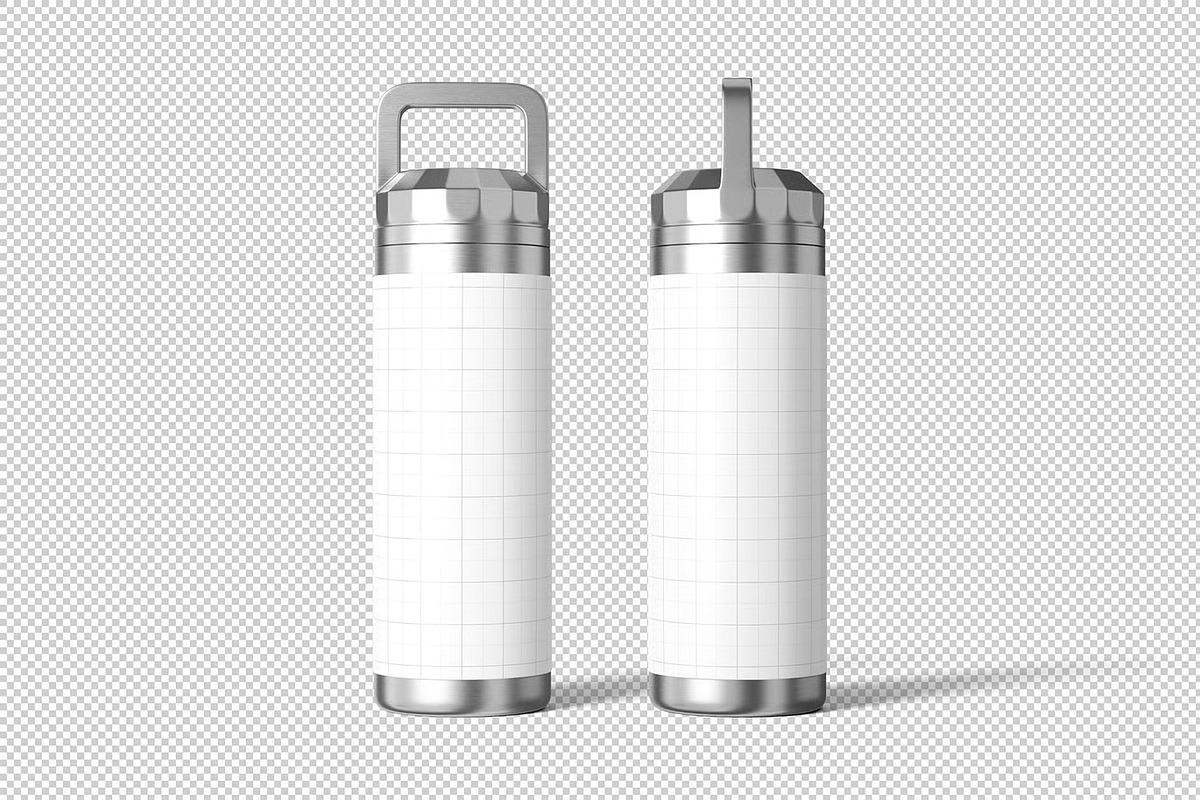 Water Bottle Mockup, a Product Mockup by zpackcreative (Photo 4 of 4)