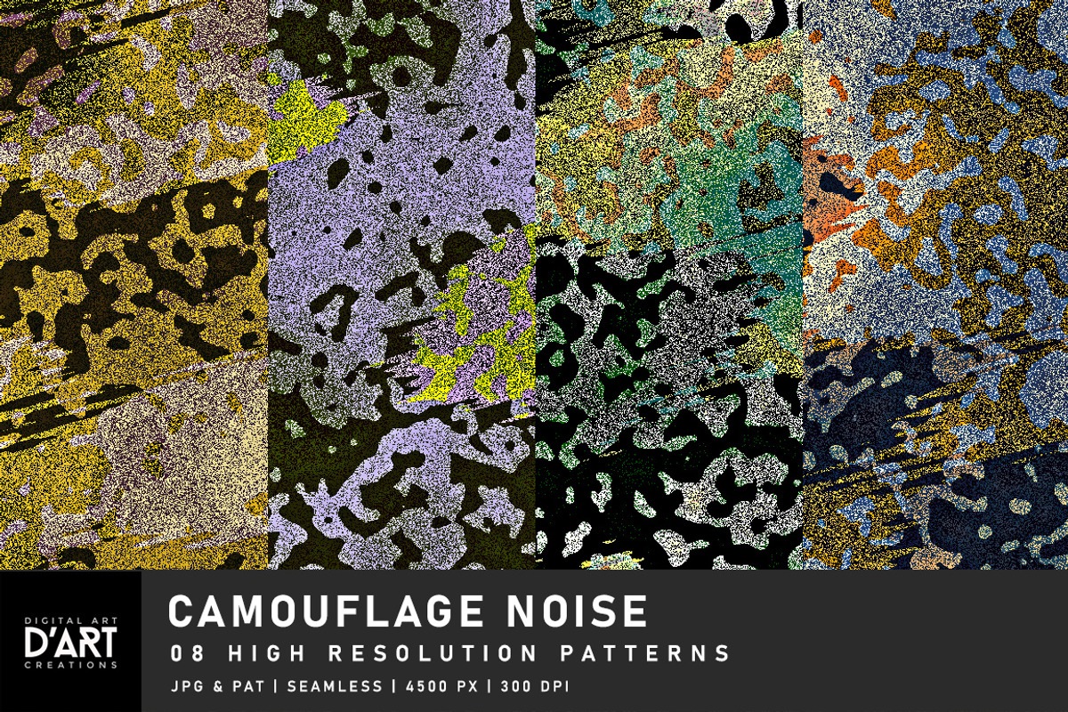 Camouflage Noise, a Pattern Graphic by Digital Art Creations (Photo 2 of 5)