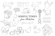 Simple Times Farm Illustrations, an Illustration by Ellie Haldors Design (Thumbnail 2 of 7)