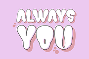 GROOVY HAPPY - Haksen, a Handwritten Font by Haksen (Thumbnail 4 of 9)