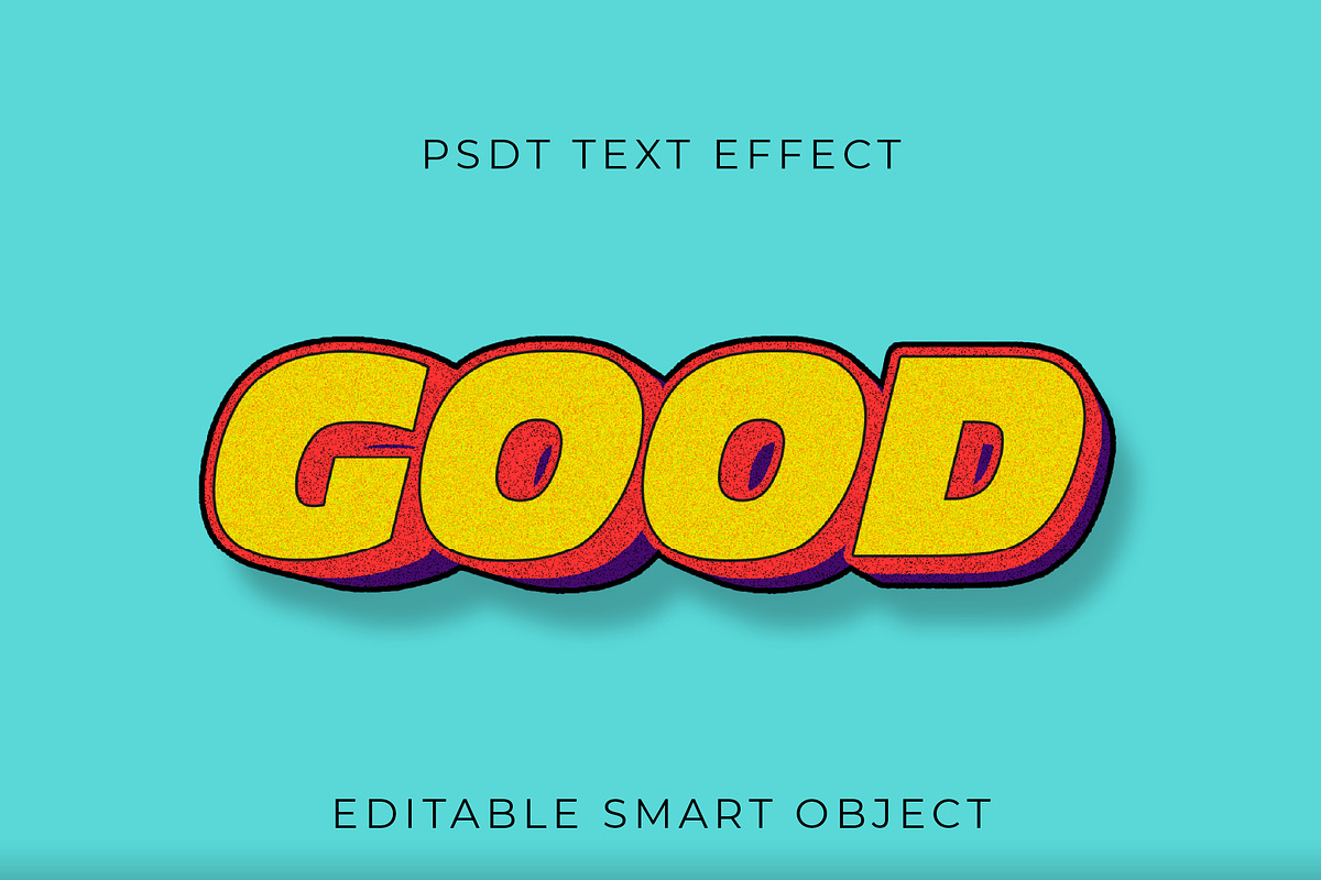 Glitter Comic Pop Text Effect
