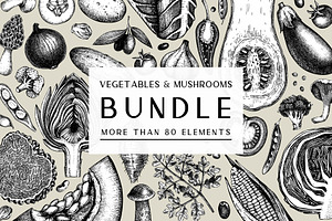 MEGA BUNDLE - Food Sketches