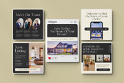 Real Estate Instagram Canva Template, a Social Media Template by Pixelpick (Thumbnail 3 of 5)