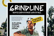 Frisky Blow Brush Display Font, a Script Font by stylishtype.co (Thumbnail 9 of 10)