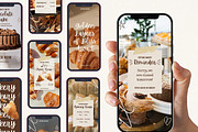 Bakery Instagram Templates, a Social Media Template by Anna Design Studio (Thumbnail 7 of 11)