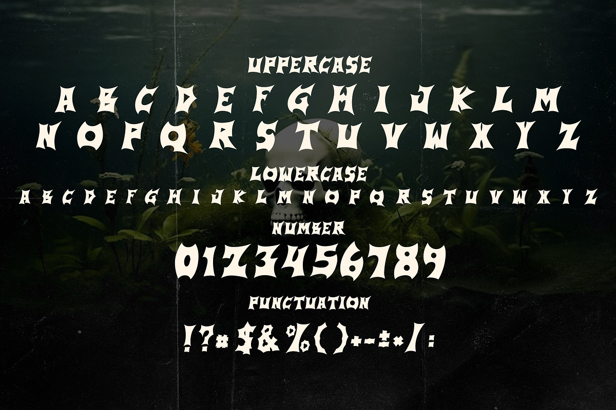 GoldFawn Metal Horror Blackletter, a Blackletter Font by dansdesign (Photo 2 of 12)