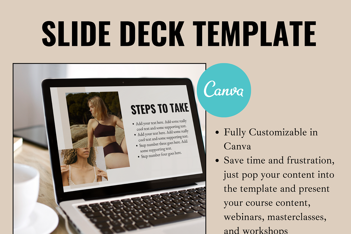 Canva Slide Deck | Presentation, a Presentation Template by Solana Creative Co. (Photo 5 of 5)
