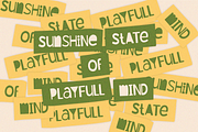 Chuckle Charm - Quirky Serif Duo, a Serif Font by Pandeka Studio (Thumbnail 4 of 9)