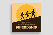 International Day of Friendship Post, a Social Media Template by nandinigraphics (Thumbnail 2 of 3)