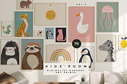 NURSERY PRINTS BUNDLE (1,000+), a Background Graphic by Lana Elanor (Thumbnail 4 of 12)