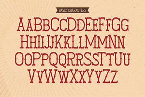 Lemunost Western Slab Serif Font