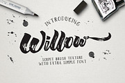 Willow Font Duo, a Script Font by Hart Foundry™ (Thumbnail 1 of 5)