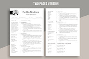 Creative Resume | CV for designer, a Resume Template by aivos (Thumbnail 3 of 7)