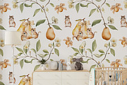 Watercolor Pear Magic Garden Set, an Animal Illustration by Pati Paints (Thumbnail 6 of 9)