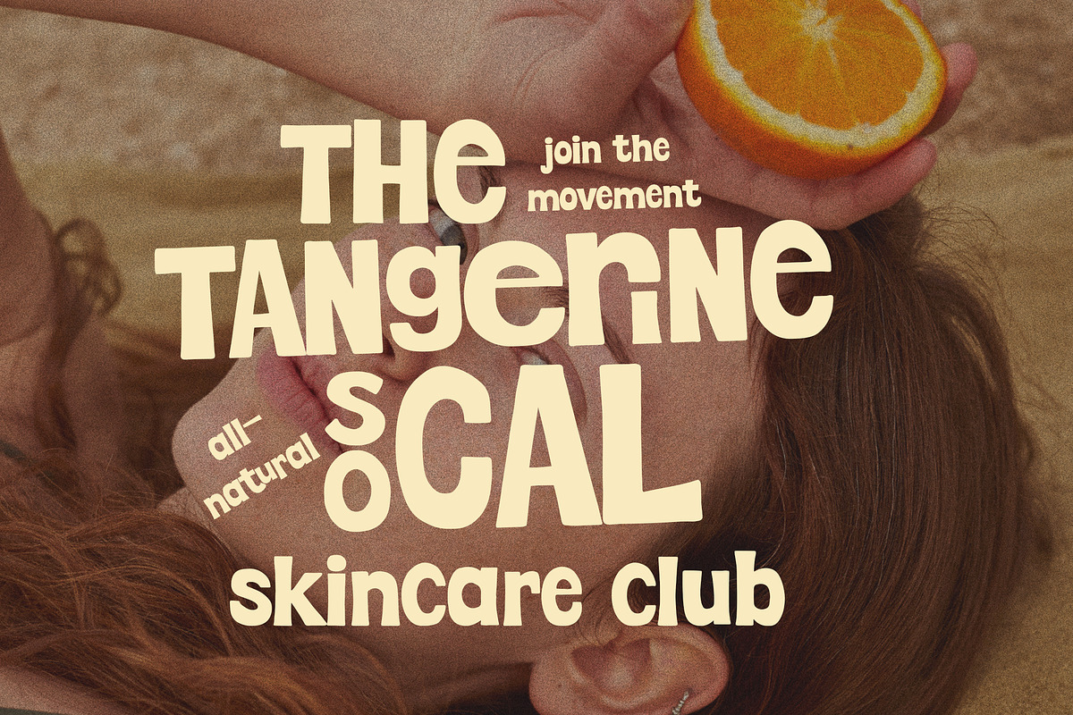 Quirky Bold Sans Hand Lettered Font, a Handwritten Font by Laras Wonderland (Photo 8 of 11)