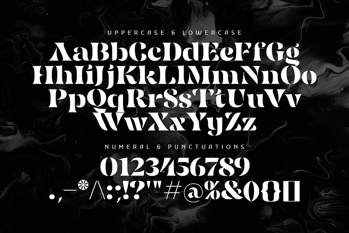Avestrage - Stencil Serif, a Serif Font by Mokatype Studio (Photo 8 of 11)