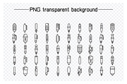 100 Pen and Pencil Icons, an Icon by Designfour (Thumbnail 2 of 7)