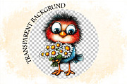 Spring Cute Baby Birds Sublimation C, an Illustration by SVGArt (Thumbnail 8 of 9)