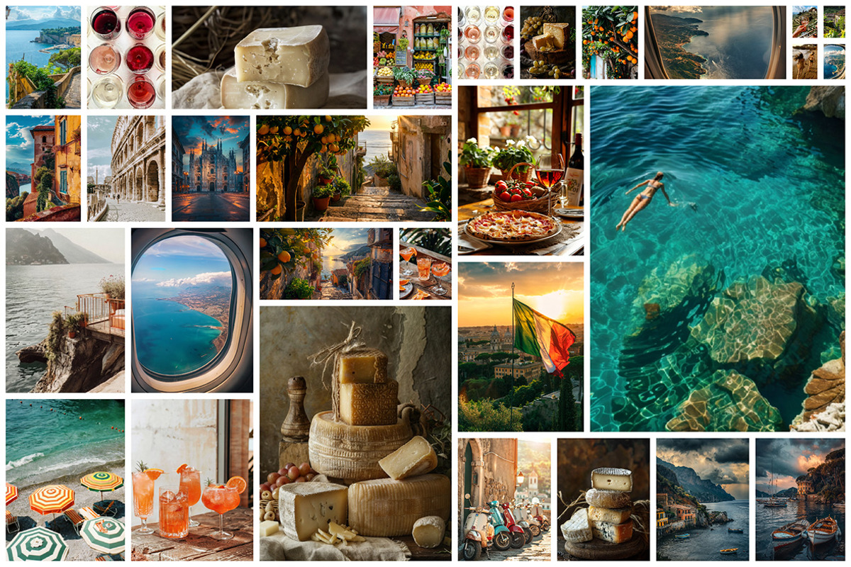 Italian vibes - 181 images, a Holiday Photo by Handmadefont (Photo 10 of 17)