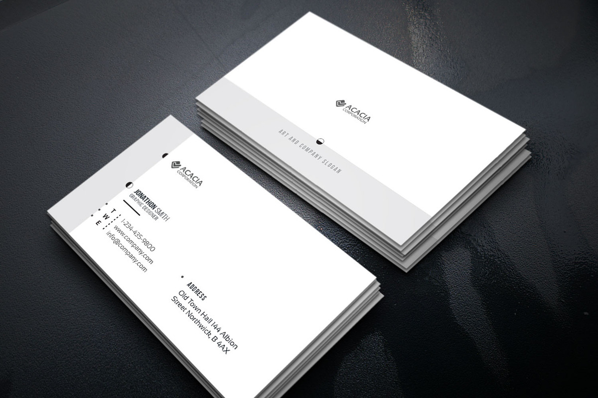 Gentleman Business Card, a Business Card Template by DesignGhar (Photo 3 of 5)