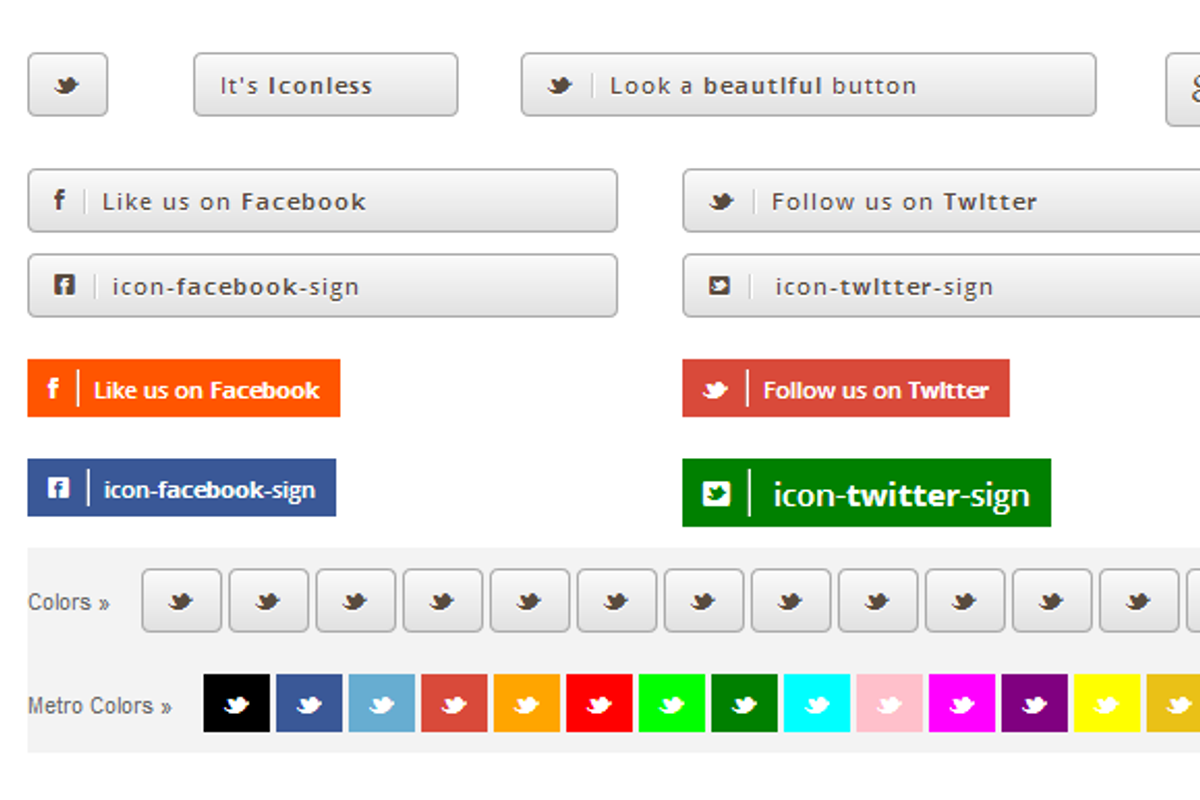 Sinuous Buttons Kit, a Templates & Theme by FWPolice (Photo 2 of 3)