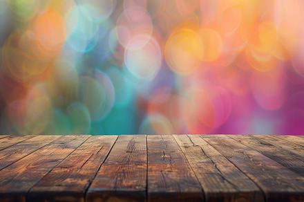 The rustic wooden table is set again, a Photo by Tanuart
