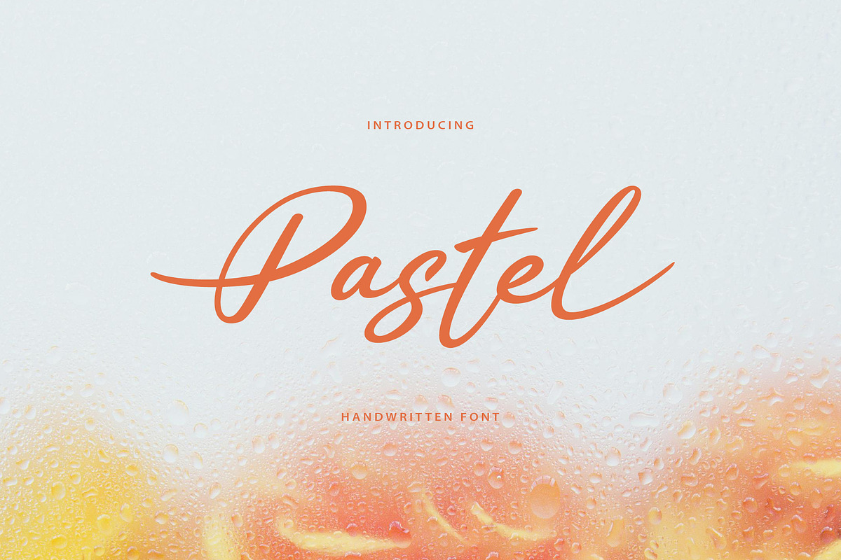 Pastel Handwritten Font, a Script Font by sunnytudu (Photo 1 of 9)