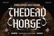 Tourah Shock Typeface, a Blackletter Font by alit design (Thumbnail 6 of 17)