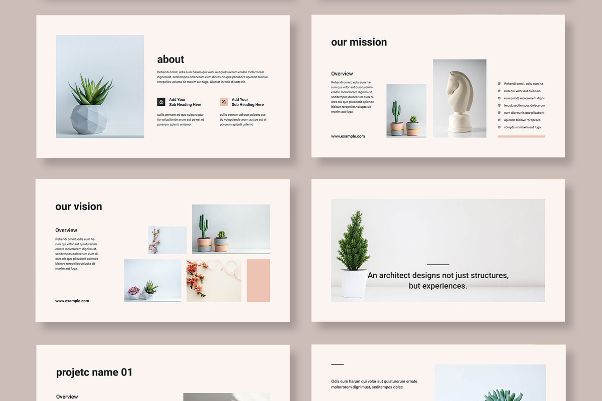 Portfolio Presentation Template, a Presentation Template by MightyDesign (Photo 3 of 8)