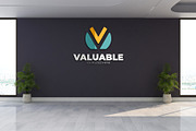 PSD Office Scene 3D Wall Mockup, a Product Mockup by Ayy (Thumbnail 6 of 15)