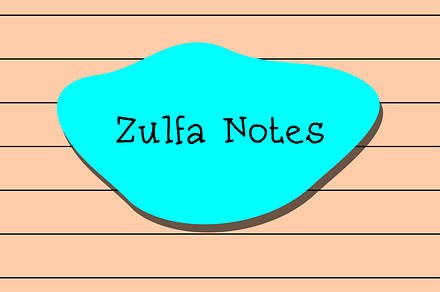 Zulfa Notes