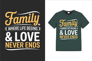 Creative family T-shirt designs, an Illustration by Amazin_art