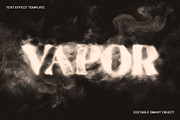 Smoke Text Effect, a Layer Style Add-On by dokudokunomi (Thumbnail 1 of 4)