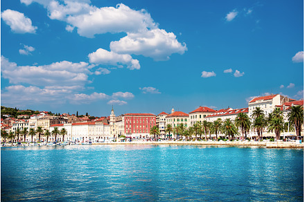 View to Split embankment, an Architecture Photo by Nature and travel