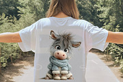 Watercolor Nursery Animals Clipart, a Transportation Illustration by Digital Artistic99 (Thumbnail 6 of 9)