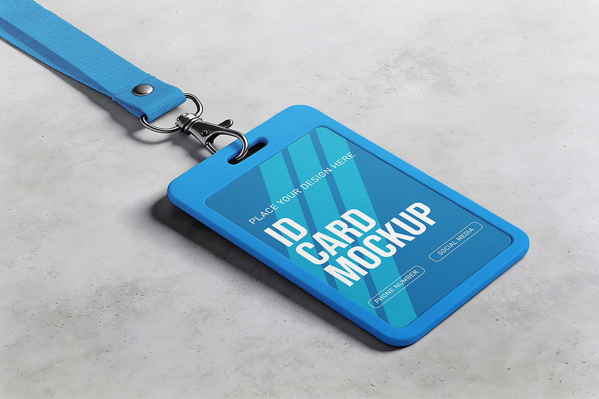 ID Card Mockup, a Product Mockup by Pitchlook.Studio (Photo 2 of 4)