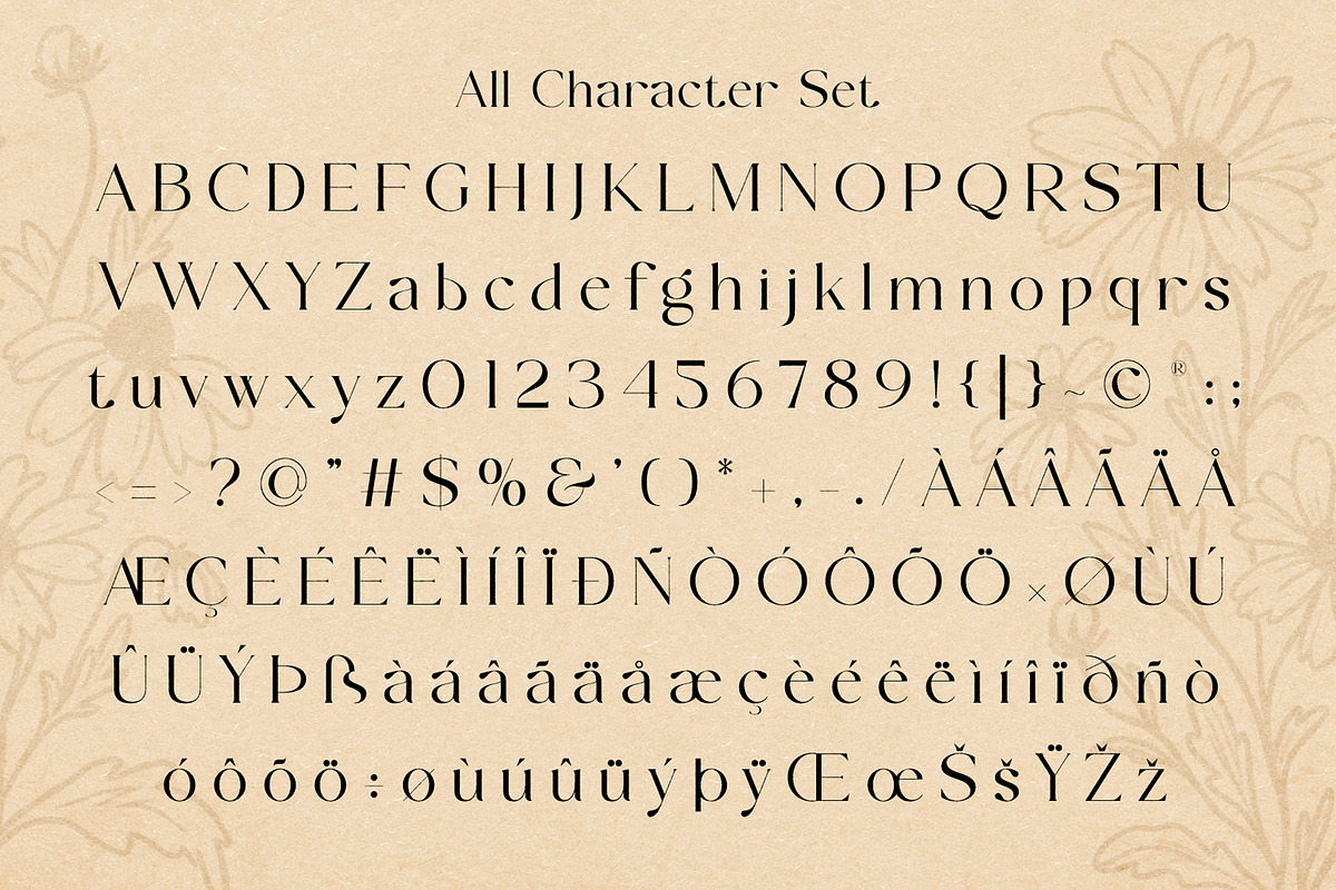 Bronde || Elegant Serif Typeface, a Serif Font by Muflieart (Photo 4 of 11)