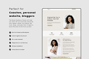 Coaching WordPress Theme Kayla, a WordPress Template by StartBuildLaunch (Thumbnail 4 of 6)
