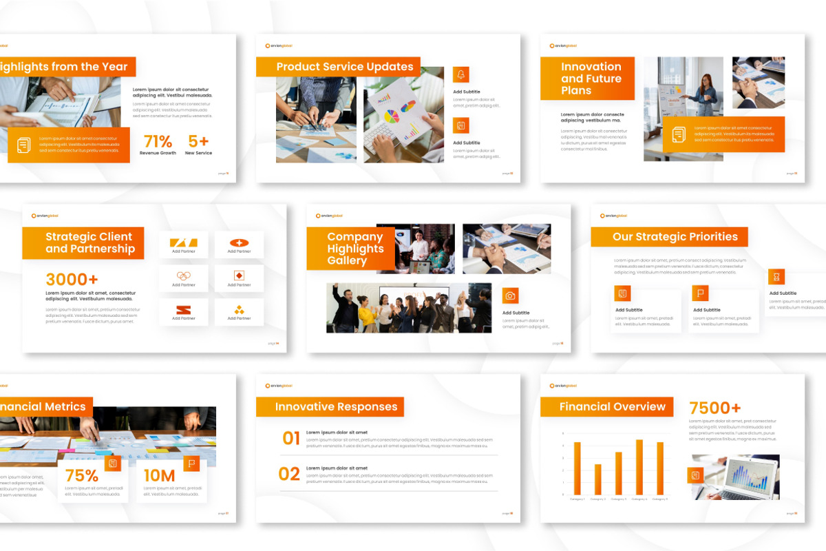 Professional Executive Summary, a Presentation Template by Loin Studio (Photo 3 of 4)
