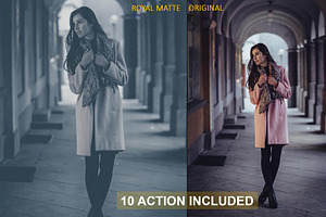 10 Matte Photoshop Action