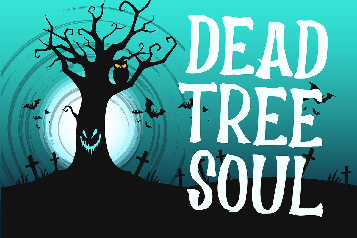 Scary House - Spooky Font preview 3