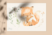 MOTHER AND BABY. Woodland animal, an Animal Illustration by OlliArtDesign (Thumbnail 8 of 14)